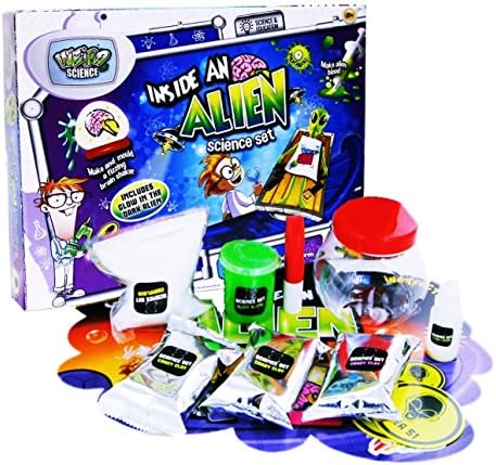 Kids Weird Science INSIDE AN ALIEN CHILDRENS EDUCATIONAL CHEMISTRY SET 44-0023 For Ages 8+