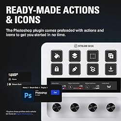 Elgato Stream Deck + White - Studio Controller with