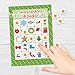 Holiday Christmas Bingo Game for Kids - 24 Players