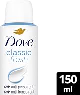Dove Classic Anti-Perspirant Spray 48hr Protection 150ml Gentle Care Alcohol view 2