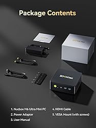 GMKtec M6 Ultra Gaming Mini PC Ryzen 7640HS