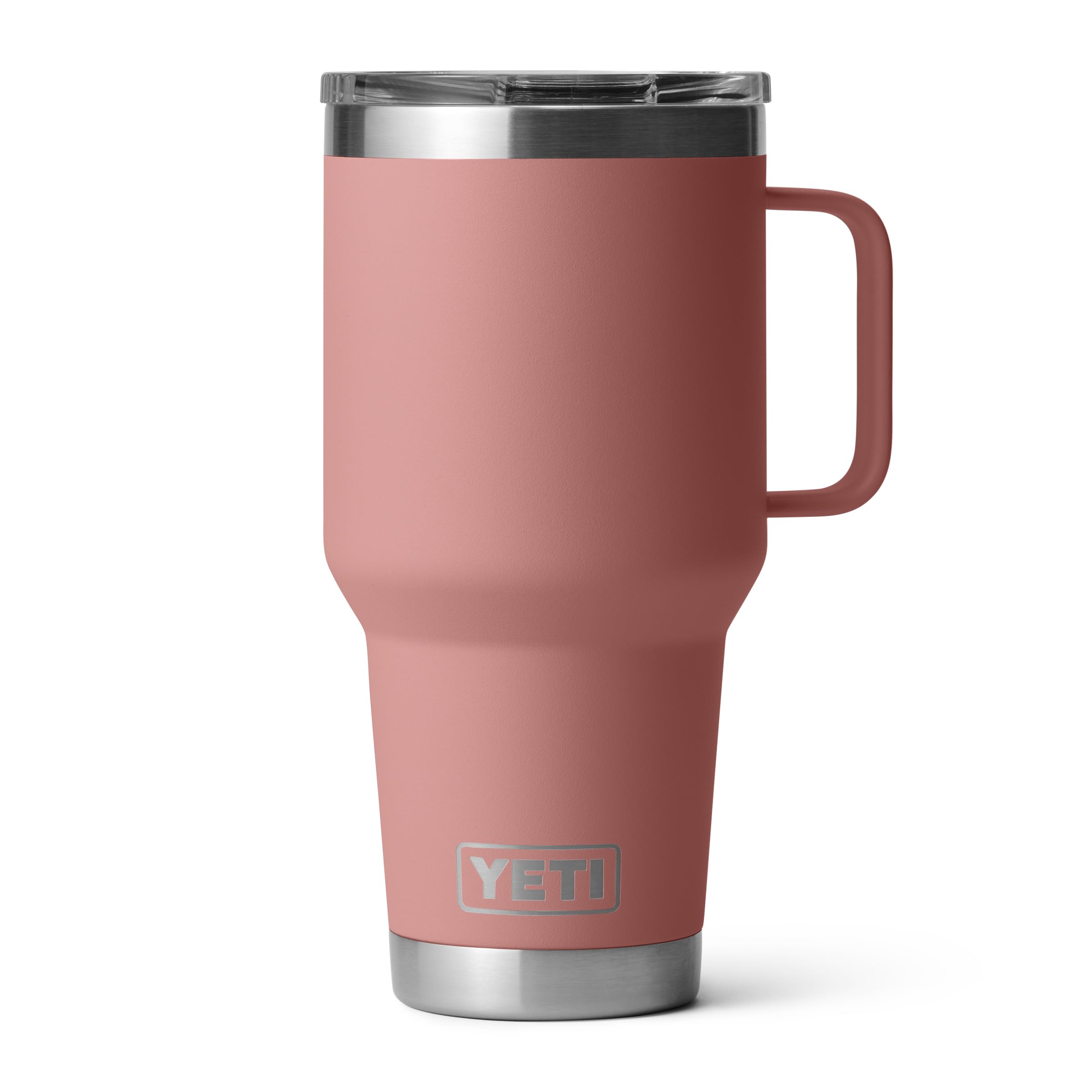 Photo 1 of ***BROKEN LID***
YETI Rambler 30 oz Travel Mug, Stainless Steel, Vacuum Insulated with Stronghold Lid, Sandstone Pink