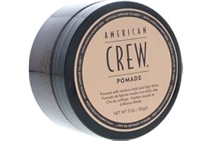 Men's Hair Pomade by American Crew, Medium Hold with High Shine, 3 Oz (Pack of 2)