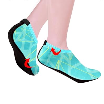 POIUDE Unisex Outdoor Wassersport Tauchen Schwimmen Socken Yoga Socken Weiche Strandschuhe Badeschuhe
