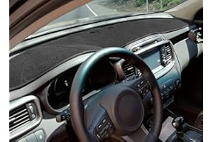 Yiz Dash Cover Mat Custom Fit for Kia Sorento 2016 2017 2018 2019 2020 with Dash Speaker with Sensors,Dashboard Cover Pad Carpet (16-20 Black) J44