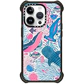 CASETiFY Ultra Impact iPhone 14 Pro Case [5X Military Grade Drop Tested / 11.5ft Drop Protection] - Under The Sea by Grace Andersson - Glossy Black