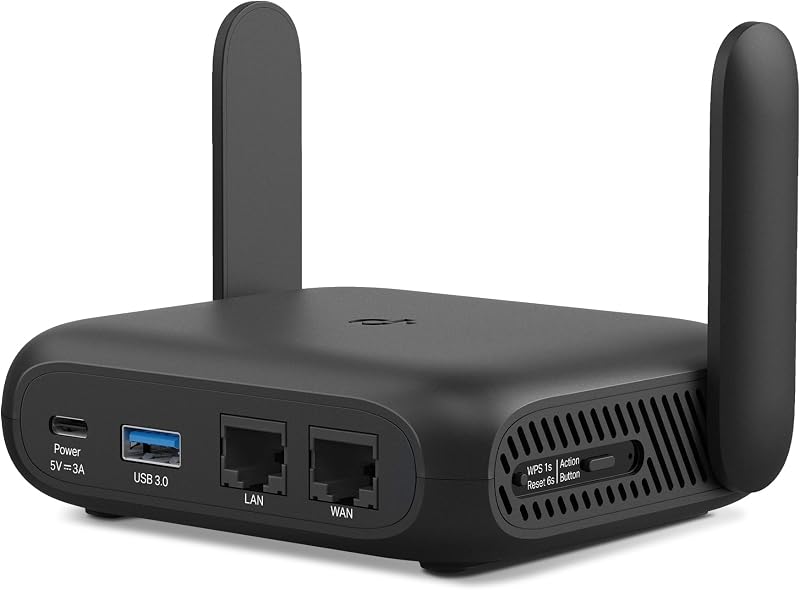 AX1500 TL-WR1512X Portátil Router WiFi 6, VPN, USB-C