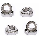 FKG Tapered Roller Bearing LM67048 LM67010, Set of 4