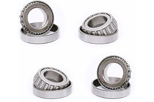 FKG Tapered Roller Bearing LM67048 LM67010, Set of 4