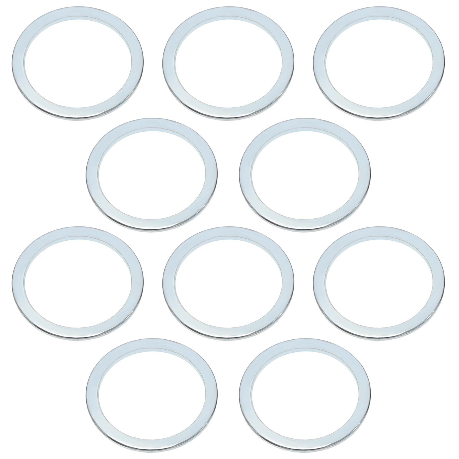 OTOTEC 10PCS Saw Blade Bore Bushing Reduction Ring Adapter Ring Steel Spacer for Angle Grinders Circular Saw Blades Woodworking Tools 20x16mm