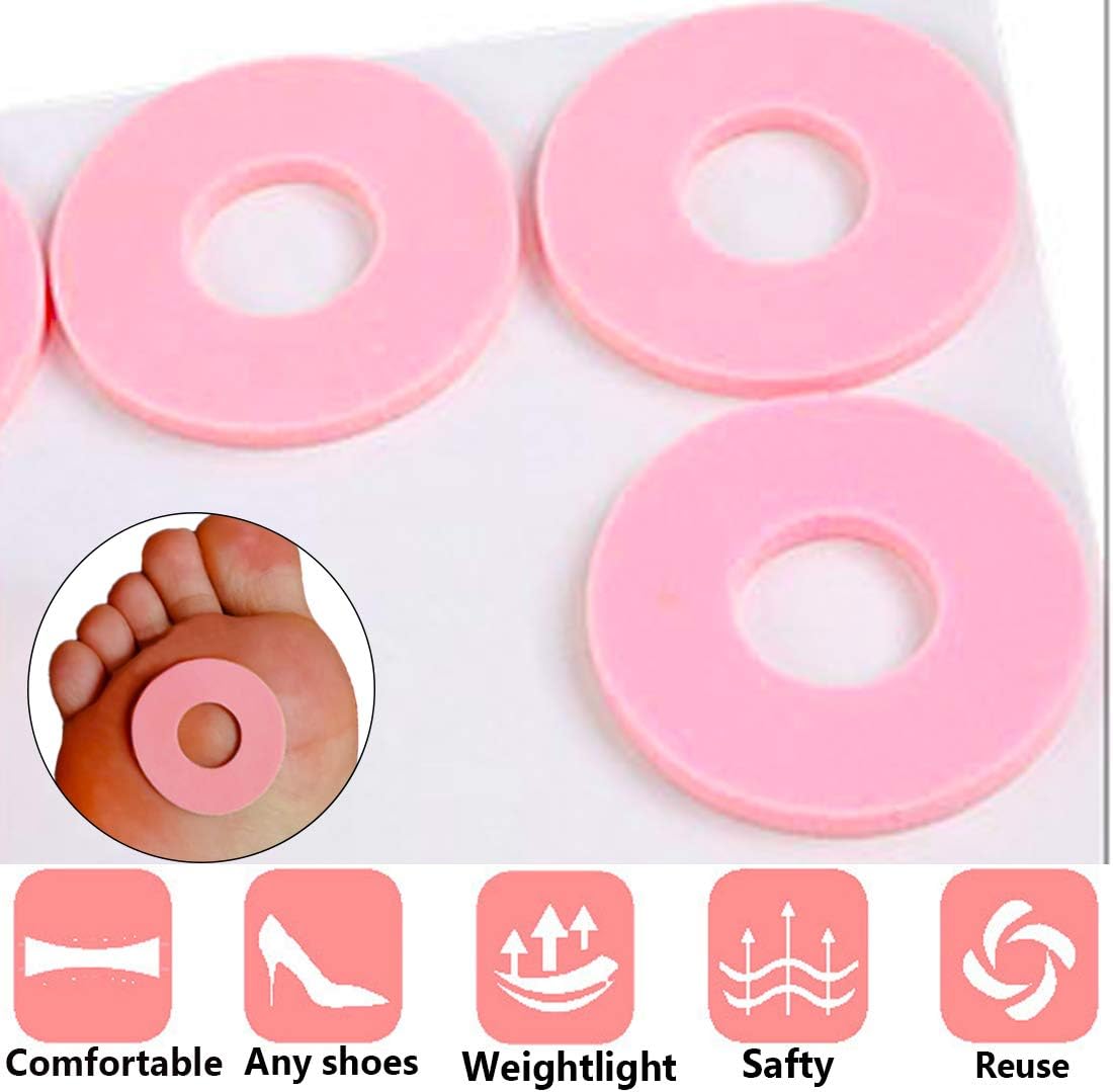 Corn Cushion Pads 66 Counts Variety Pack Foam Corn Protectos Pads for Foot, Toe Callus and Feet Sore : Beauty
