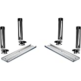 Bert's Custom Tackle Boat Track System Mounting Track | Modular aluminum track for walleye trolling, rod holders, downriggers &amp; Bert&rsquo;s fishing accessories.
