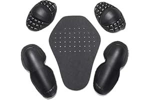 GENERIC Motorcycle Jacket Armor Protectors Insert Shoulder Elbow Knee Back Impact Pad