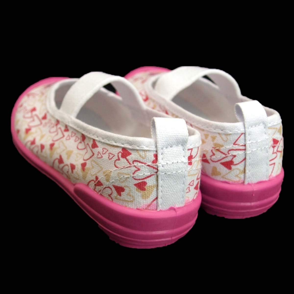 Amazon ディズニー Princess 7264 ピンク キャンバス バレエシューズ 上履き キッズ スクール 上履き