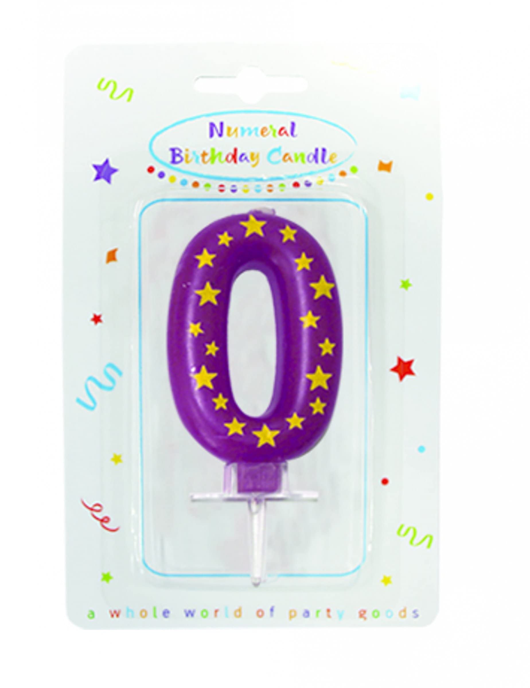 Procos Birthday Candle Number 4 Colour Green