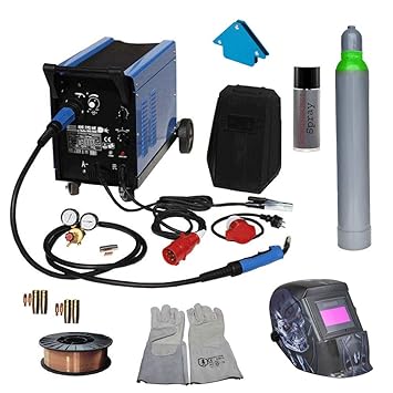 Güde Schutzgas Schweißgerät Mig 192/6K + WD Tools Zubehör 8 tlg.