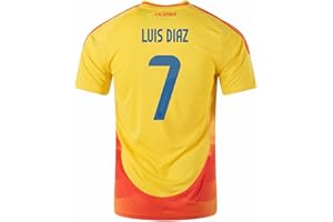 Colombia Luis Diaz #7 Men’s Soccer Jersey Fan Edition