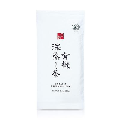 Ocha &amp; Co. Premium Organic Japanese Fukamushi Deep-Steamed Sencha Loose Leaf Green Tea 100g 3.5oz