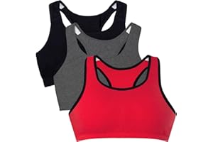 Fruit of The Loom Women's Multi-Pack Tank Top Style Sports Bra