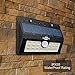 Outdoor Wall Solar Lights - Super Bright 20 Big LED Motion Sensor Solar Powered Wireless Waterproof Security for Garden Ponds Accent Lighting Decor Lamp Finials Lights with Three Smart Modes