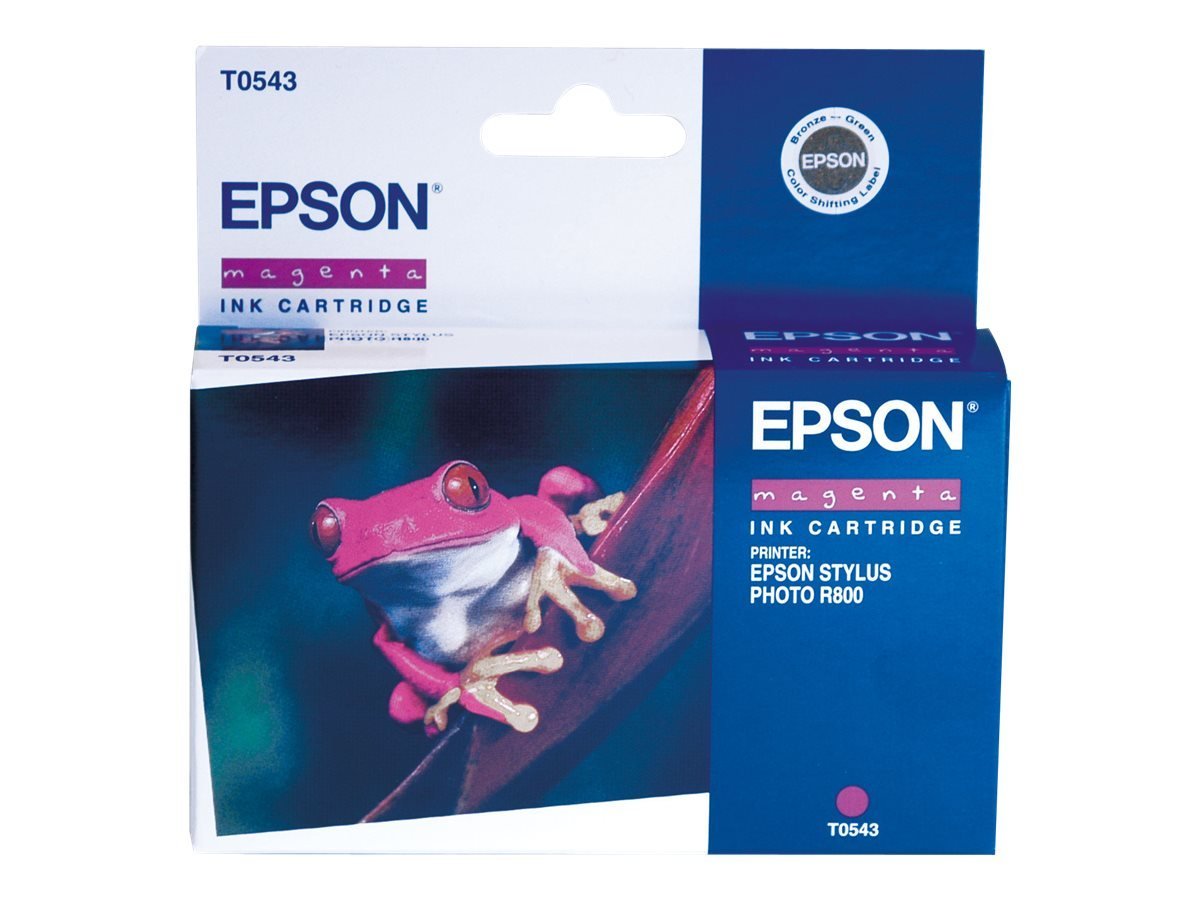 Epson Original Ink Cartridge T0543 Magenta, Genuine