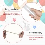 ASIYUHY 260q Clear Modelling Balloons 100pcs Long Twist Balloons Latex view 5