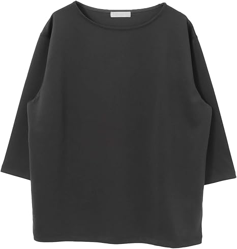 Amazon センスオブプレイス Tシャツ ポンチボートネックtシャツ 7分袖 メンズ 06 11c007 Charcoal L Tシャツ カットソー 通販