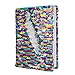 Modcon Magic Sequin Journal Reversible Sequin Office Notebook Mermaid Notepad School Diary for Girls Adults Festival Birthday Valentine's Day Gifts (Rainbow/Silver)