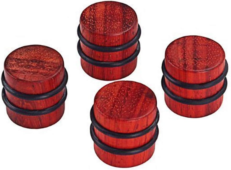 JD.Moon Red Guitar Knob Tone Volume Control Knob Wood For