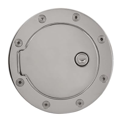 Bully GD-103CK Chrome Fuel Door with Lock