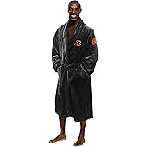 Northwest The Company OFFICIAL NFL Cincinnati Bengals Men's L/XL Silk Touch Bath Robe With Number, 26" x 47"