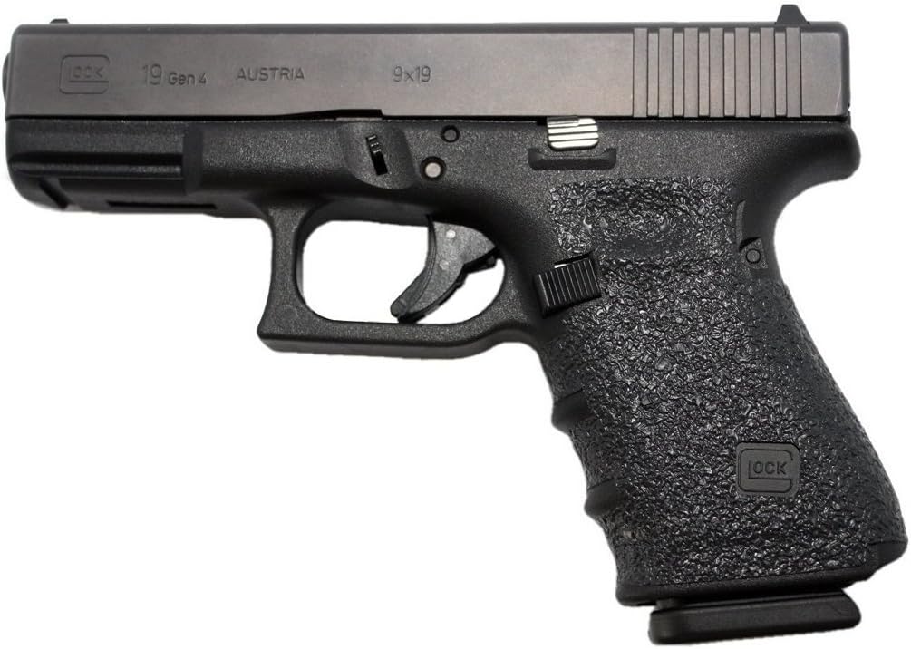 GripOn Textured Rubber Full Grip Wrap for Gen 4 Glock 19 23 25 32 38