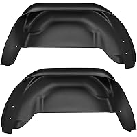 Husky Liners — Rear Wheel Well Guards | Fits 2017 - 2024 Ford F-250/F-350, Black, 2 pc. | 79131