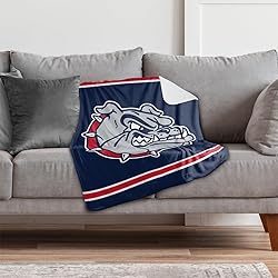 Gonzaga University Bulldogs Primary Logo Stripes