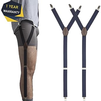 MLM Herren Hemdhalter 1 Paar Shirt Stays Y-Form Damit das Hemd in der Hose Bleibt (Ein Jahr Garantie)