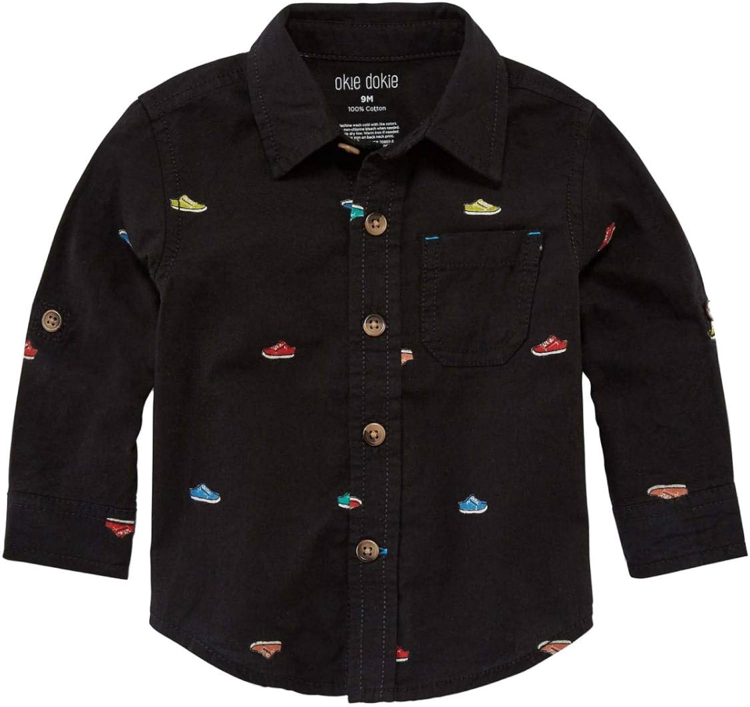 infant collared shirt