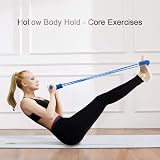 Multifunction Resistance Training Bands, 4 Tube Home Gym Blue view 7