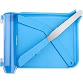 Opret Pill Counter Right Hand with 2 Spatulas to Count Meds | Pill Counting Tray, with a Straight Spatula &amp; a L-Spatula, for Pharmacy, Pills, Tablets