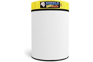 BUBBLEBAGDUDE Bubble Bag 5 Gallon 220 Micron Zipper Bag for 5 Gallon Bubble Machine Filter Bags for Herbal Extraction Durable Straining Filtering System - Reusable Wash Bag
