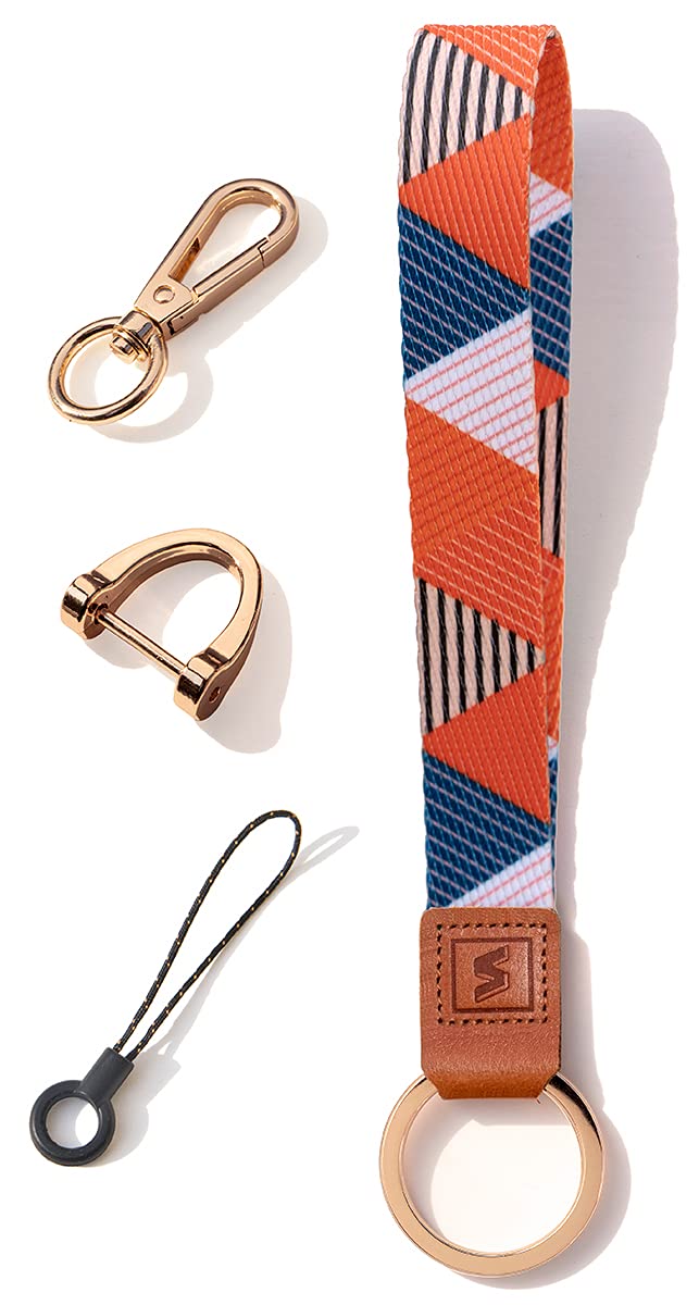 SENLLY Wristlet Lanyard Strap for Keys, Original Pattern Design Wrist Keychain Holder — image 1