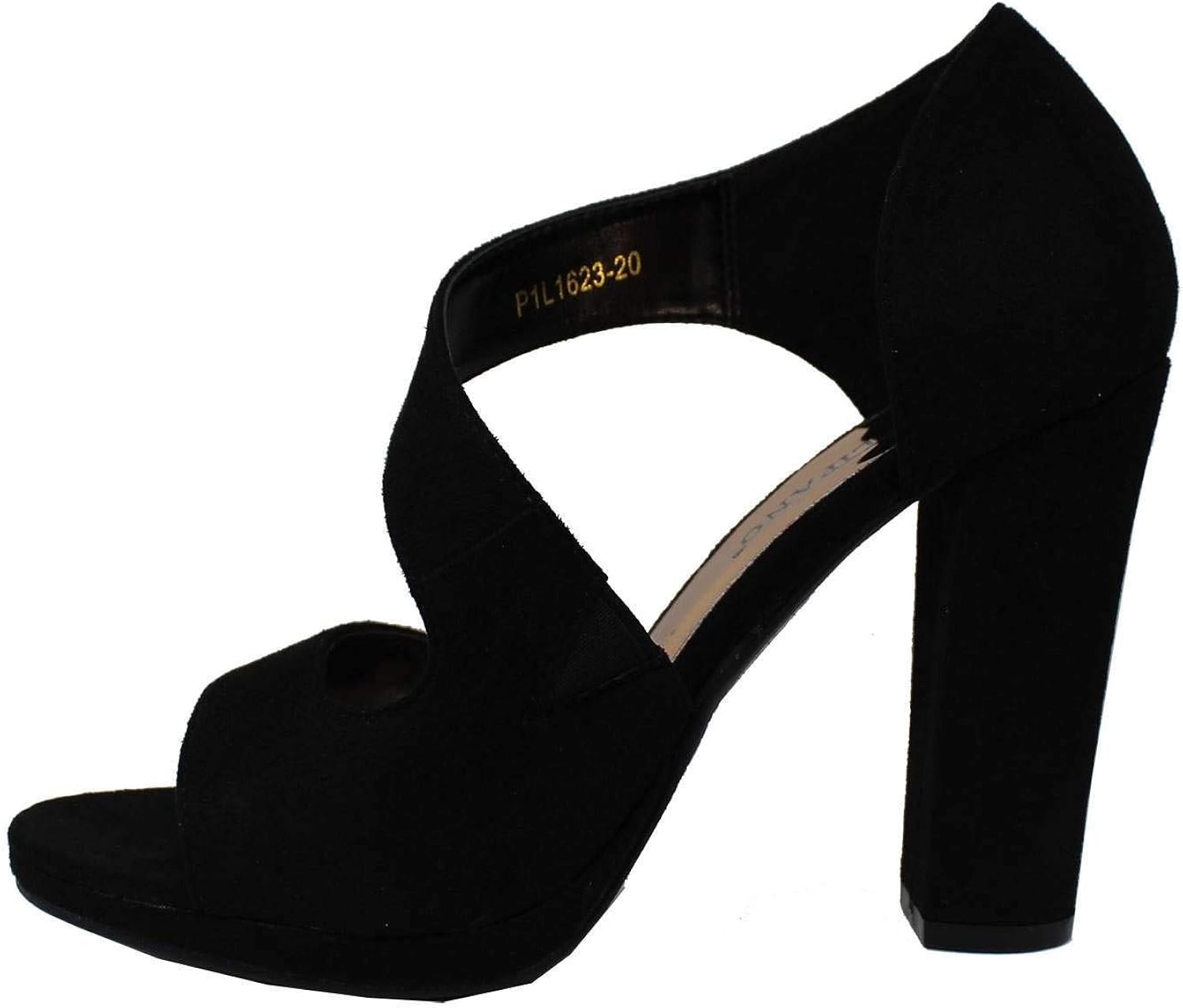 tacchi neri tulipano