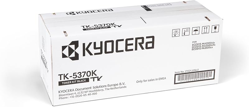 Kyocera TK-5370K Black Toner Cartridge for PA3500cx MA3500cix MA3500cifx 7000
