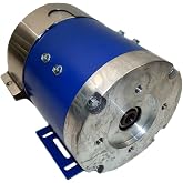 Car Hauler Parts - Electric Hydraulic Totally Enclosed Pump Motor - OK for Outdoor USE - Part#: 170-009-0001B - Replaces Cottrell 75063 &amp; Advanced AL4-4001A. Cottrell Parts (Blue Option)