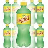 Squirt 20 oz Soda Bottles (Pack of 10, Total of 200 FL OZ)