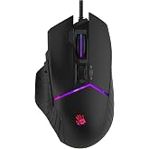 Bloody W95BR Extra Fire Drag Click Mouse, 12K CPI | Extra Fire, Drag Click, 12K CPI, 2000Hz, Adjustable LOD