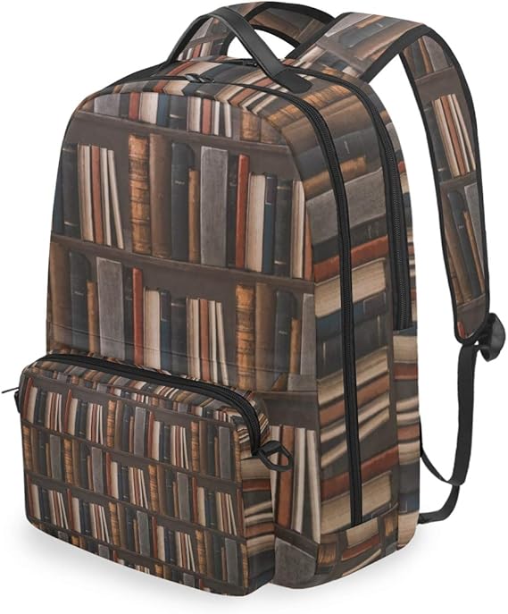 QMIN - Mochila para estantería o biblioteca misteriosa, desmontable