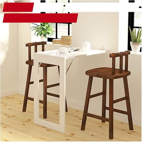 Amazon ソリッドウッド製折りたたみ式テーブル モダンミニマリストダイニングテーブル デスク 壁掛け式折りたたみテーブルウォールテーブル 3色でご用意 サイドテーブル オンライン通販