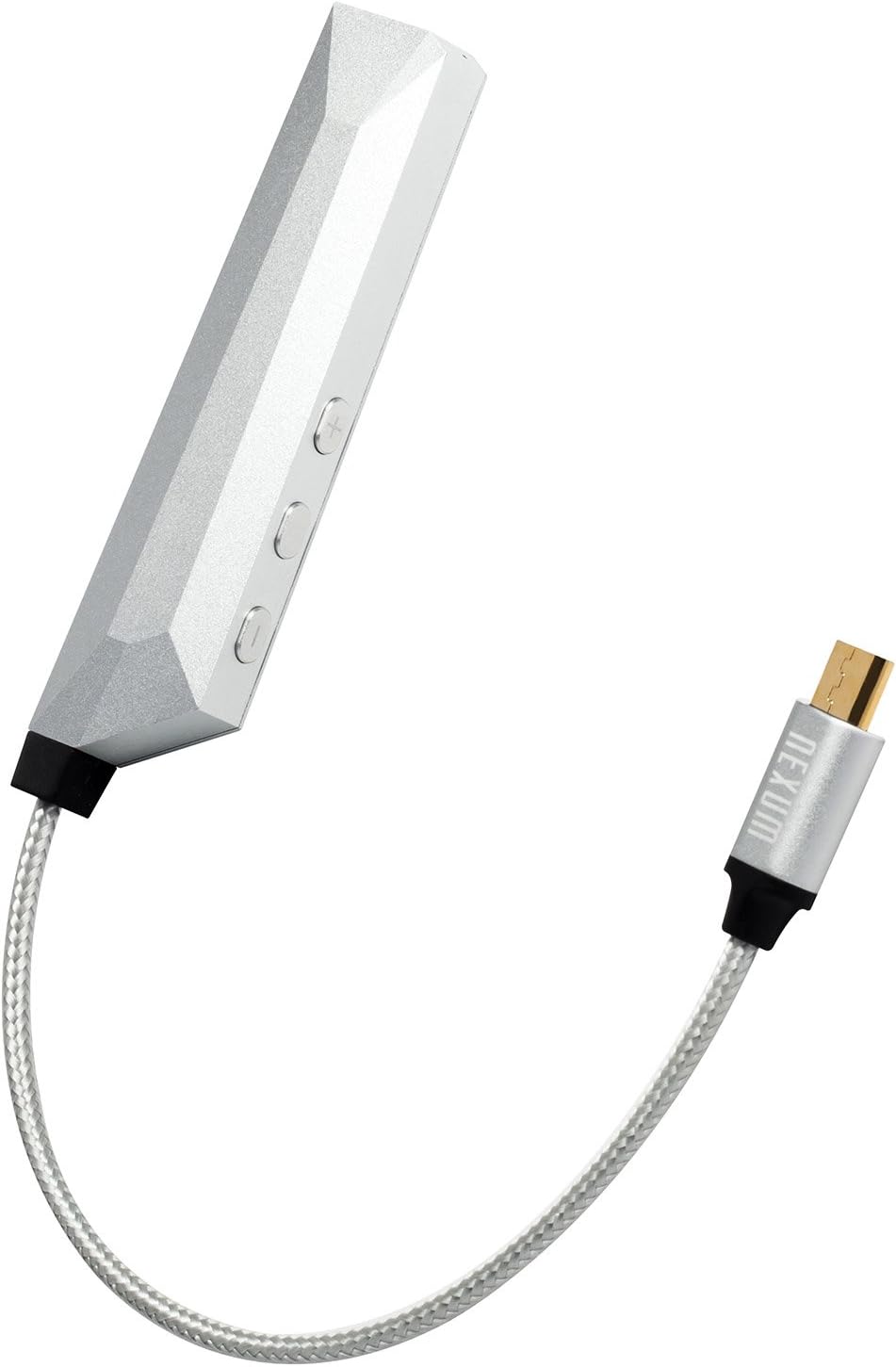 NEXUM AQUA Portable Headphone Amplifier, Battery - free Micro USB Version for All Android Device, Silver