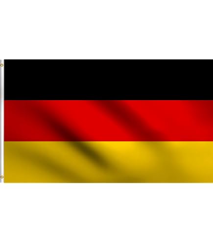 thumbnail image 2 of Trade Winds Rough Tex Knitted German Deutschland Eagle Crest Flag – 2x3 Feet 2 of 5
