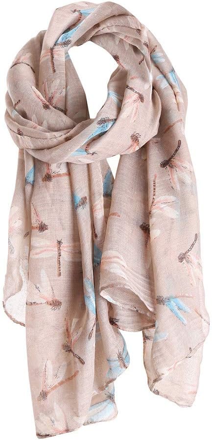 DAYSEVENTH Clearance 2019 New Fashion Chiffon Butterfly Print Scarf Shawl Wrap Elegant Long Scarves Light & Soft Stylish Xmas Gifts
